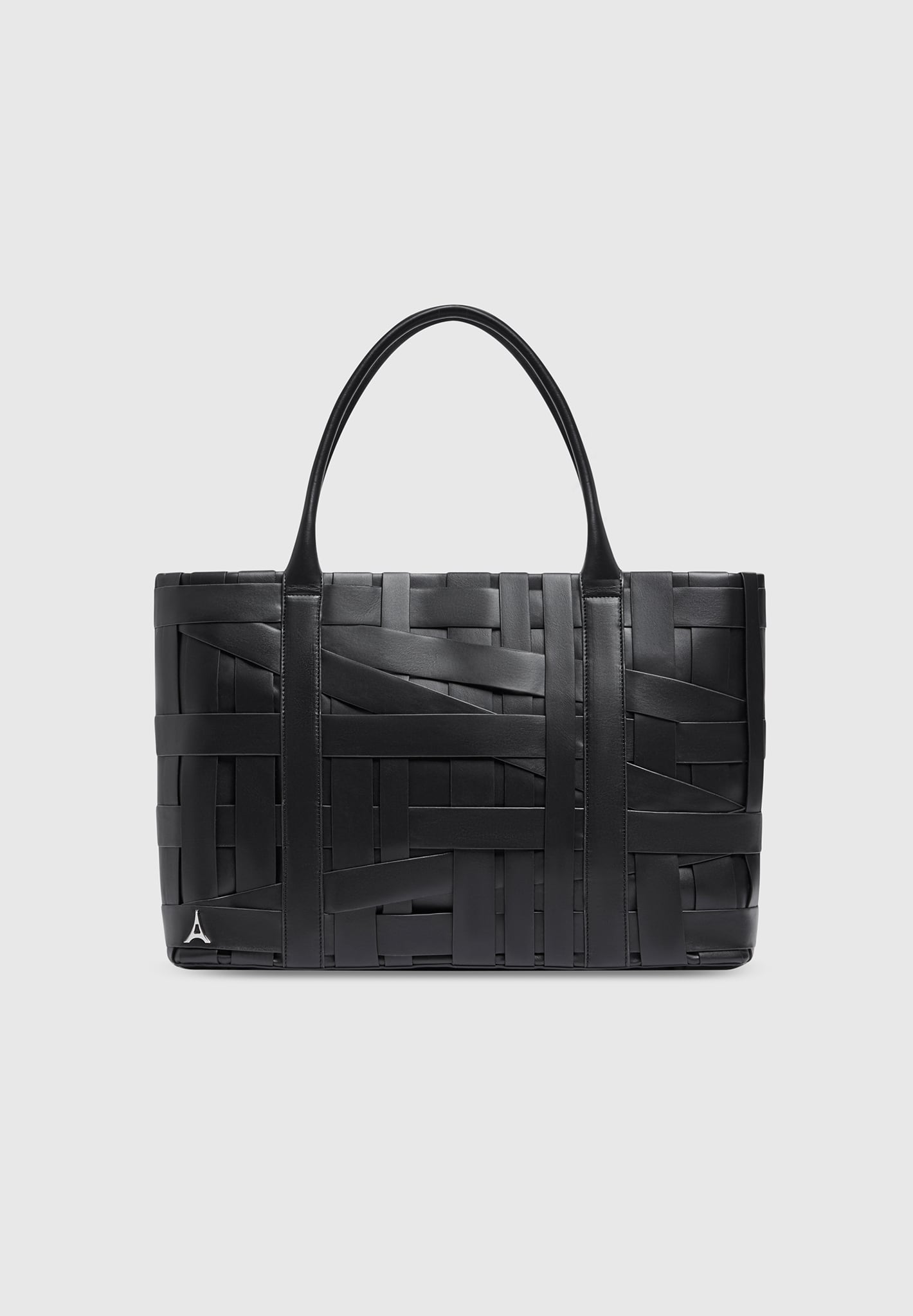 vegan-leather-woven-tote-bag-black-1