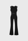satin-contour-flared-jumpsuit-black