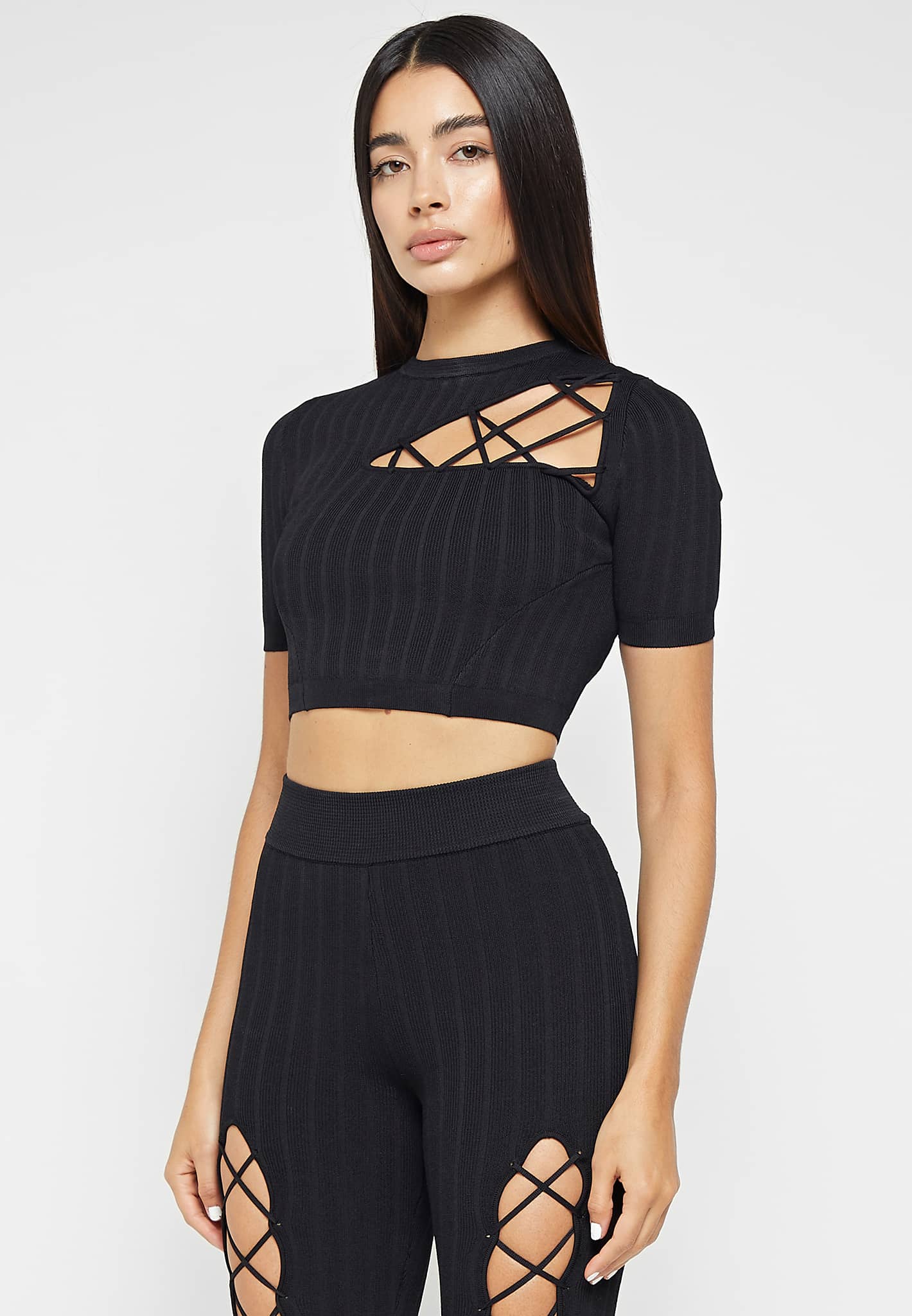 knitted-caged-top-black