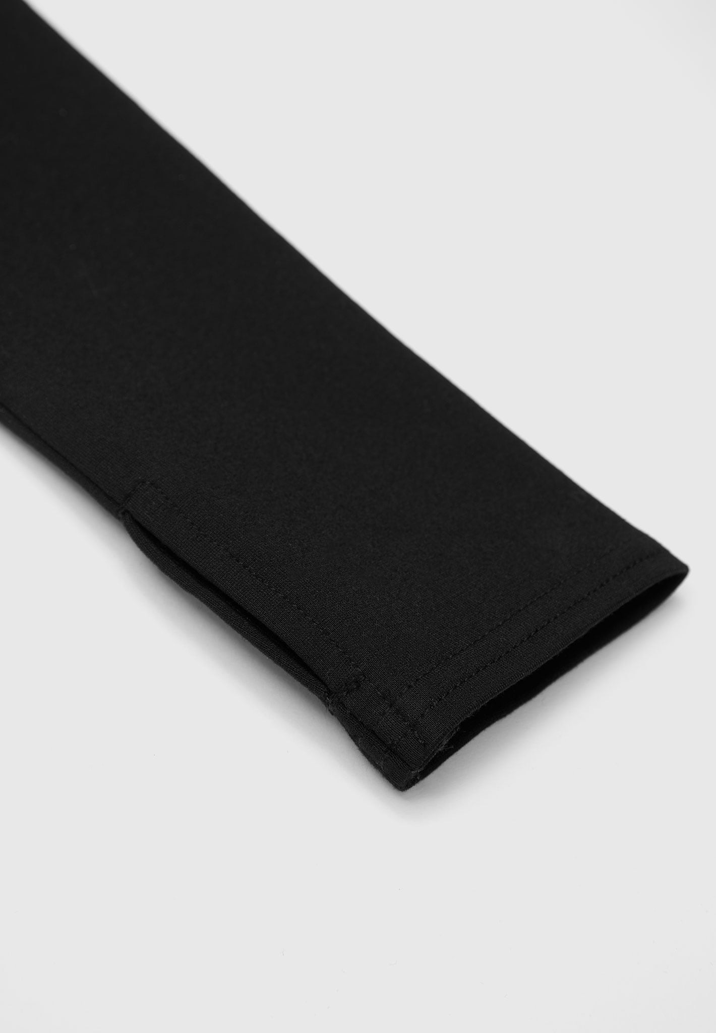 asymmetric-bodysuit-with-vegan-leather-sleeve-black