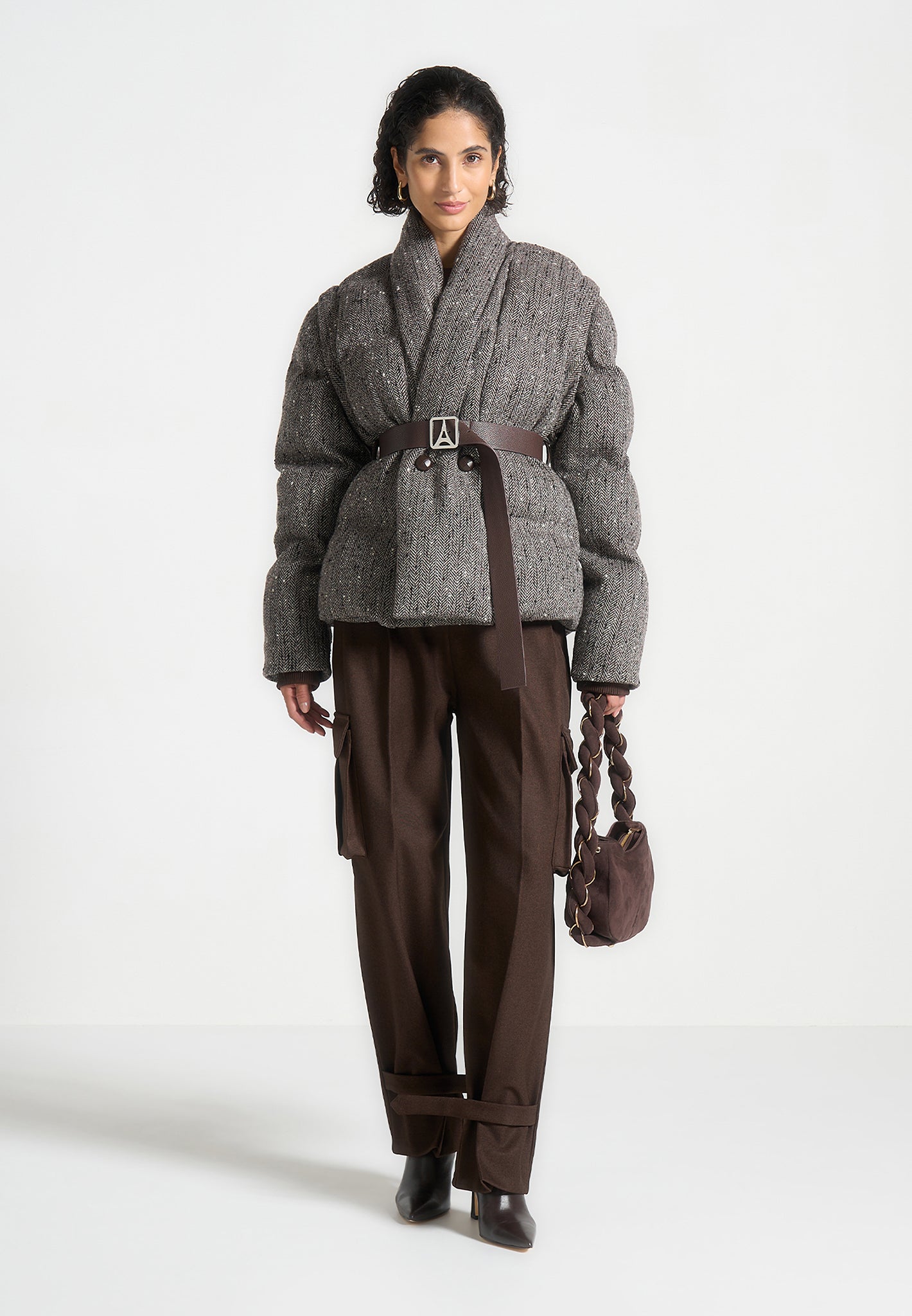 herringbone-wrap-belted-puffer-jacket-brown 