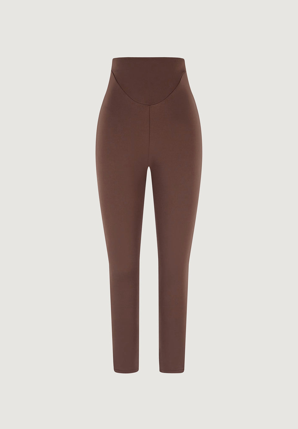 LS001 - High Waisted Leggings - Brown