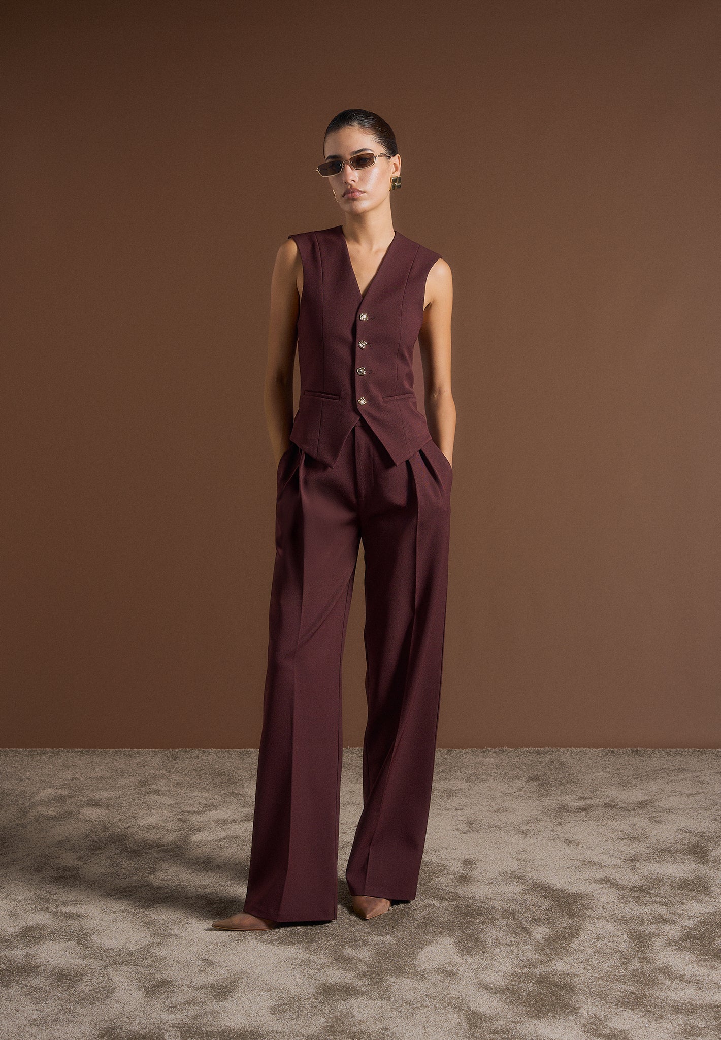 christine-tailored-cinch-waistcoat-wine-red