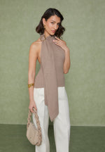 elodie-knitted-draped-halterneck-top-taupe