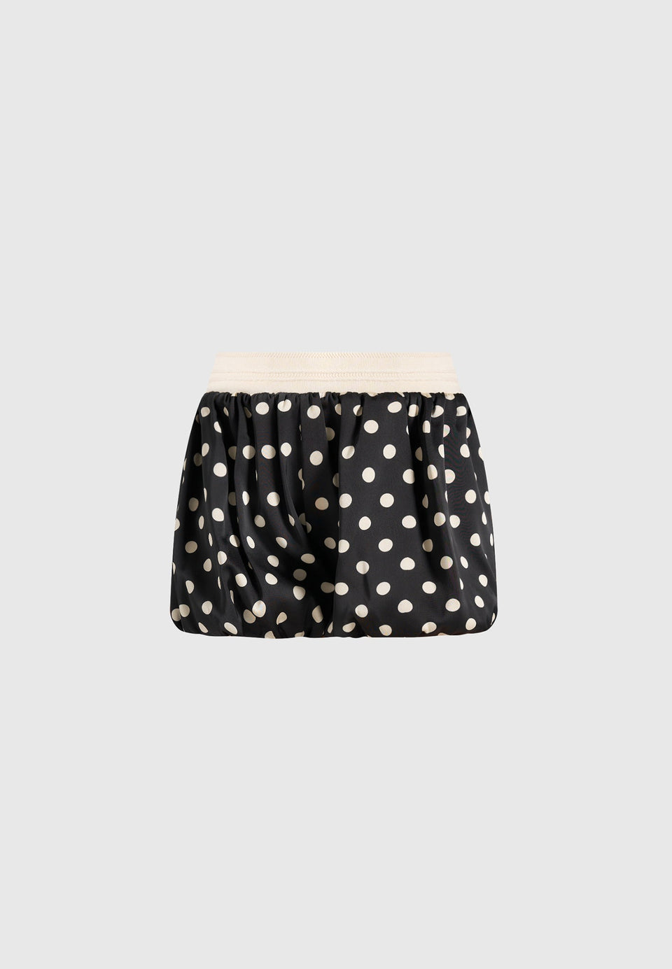 zoe-satin-polka-dot-balloon-shorts-black