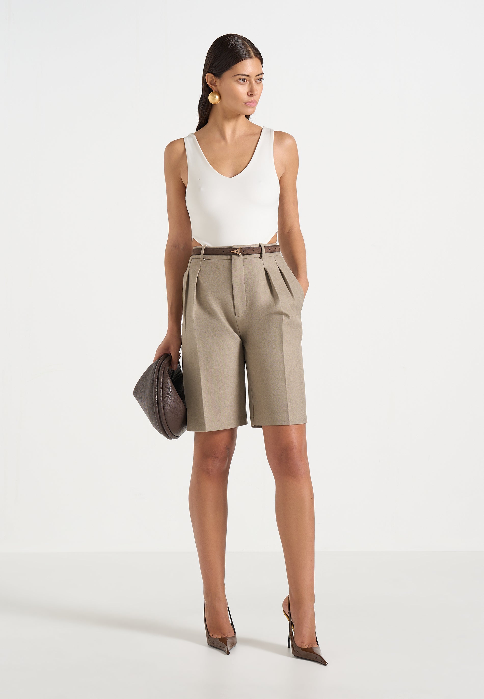 lorette-double-pleat-tailored-shorts-taupe