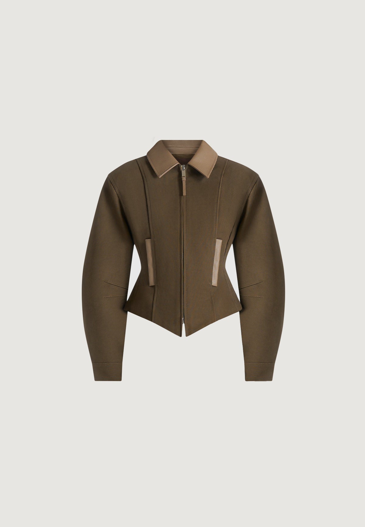 sky-hourglass-gabardine-jacket-khaki