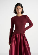 adeline-knit-satin-curved-hem-maxi-dress-wine-red
