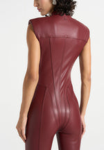 annette-leather-jumpsuit-wine-red