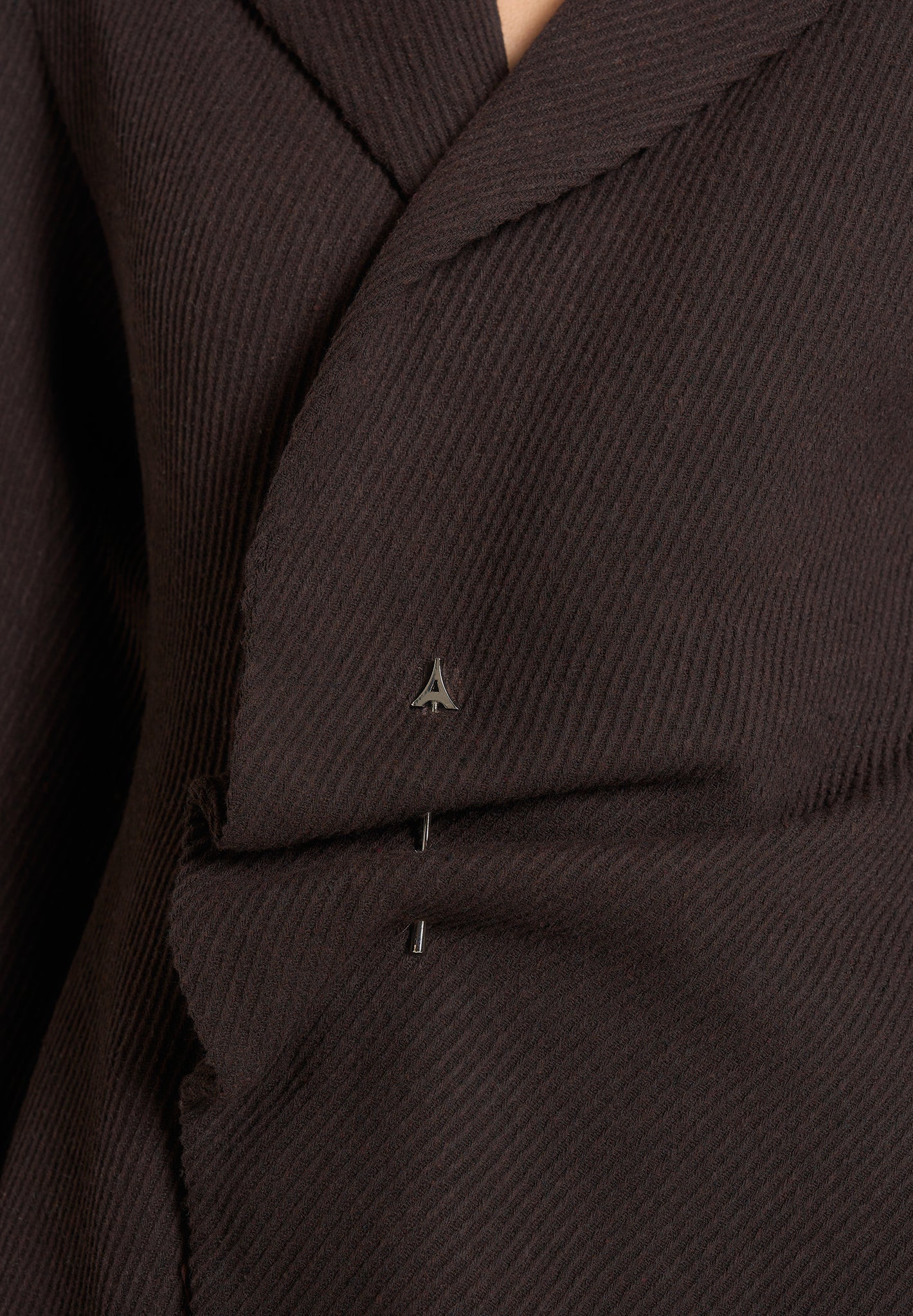 oversized-wool-asymmetric-blazer-dress-brown 