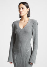 wide-shoulder-knitted-midaxi-dress-grey