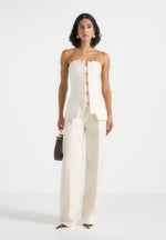 viviane-clasp-detail-bandeau-top-off-white