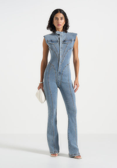 annette-denim-seam-detail-fit-flare-jumpsuit-mid-blue