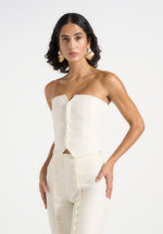 lise-cropped-tailored-blazer-button-detail-bandeau-off-white