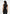 Maisie - Tailored Crew Neck Cinch Waistcoat - Black