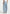 Enora - Hourglass Jean With Chain - Mid Blue