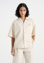 alexis-unisex-cote-dazur-boxy-shirt-cream