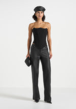 florence-wax-effect-jeans-black