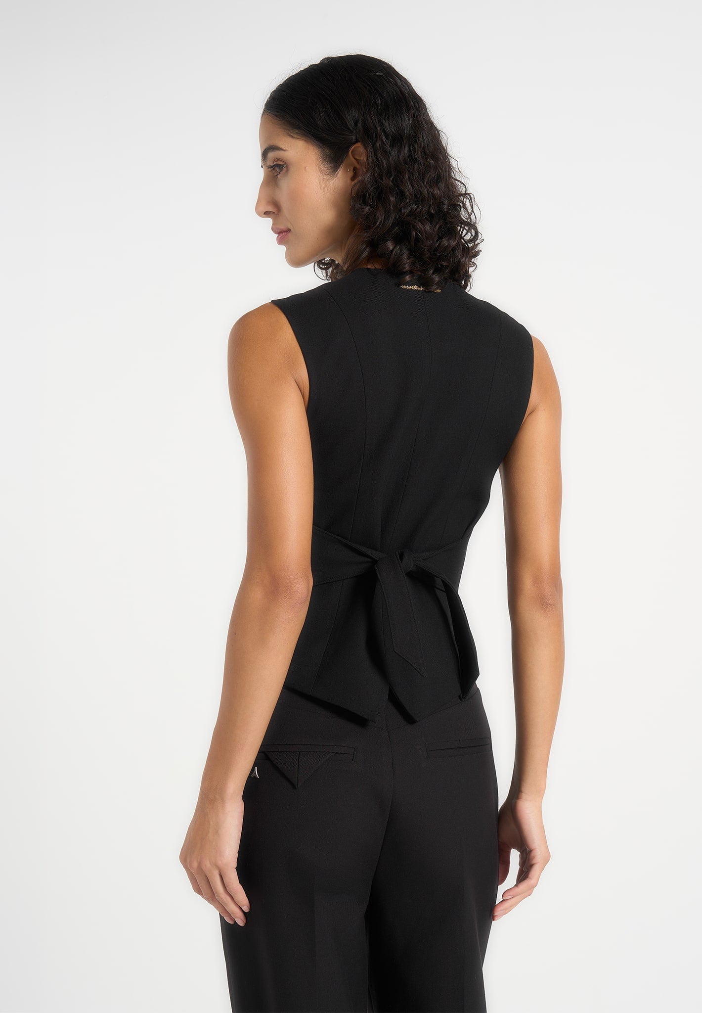 christine-tailored-cinched-waistcoat-black