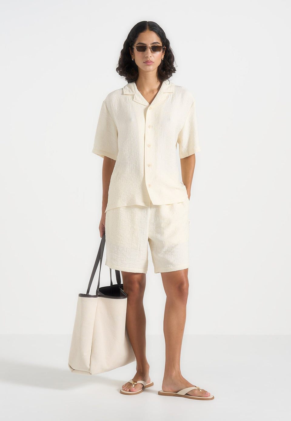 harley-unisex-textured-revere-shirt-cream