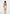 Christelle - Cowl Halter Open Back Rosette Mini Dress - Champagne
