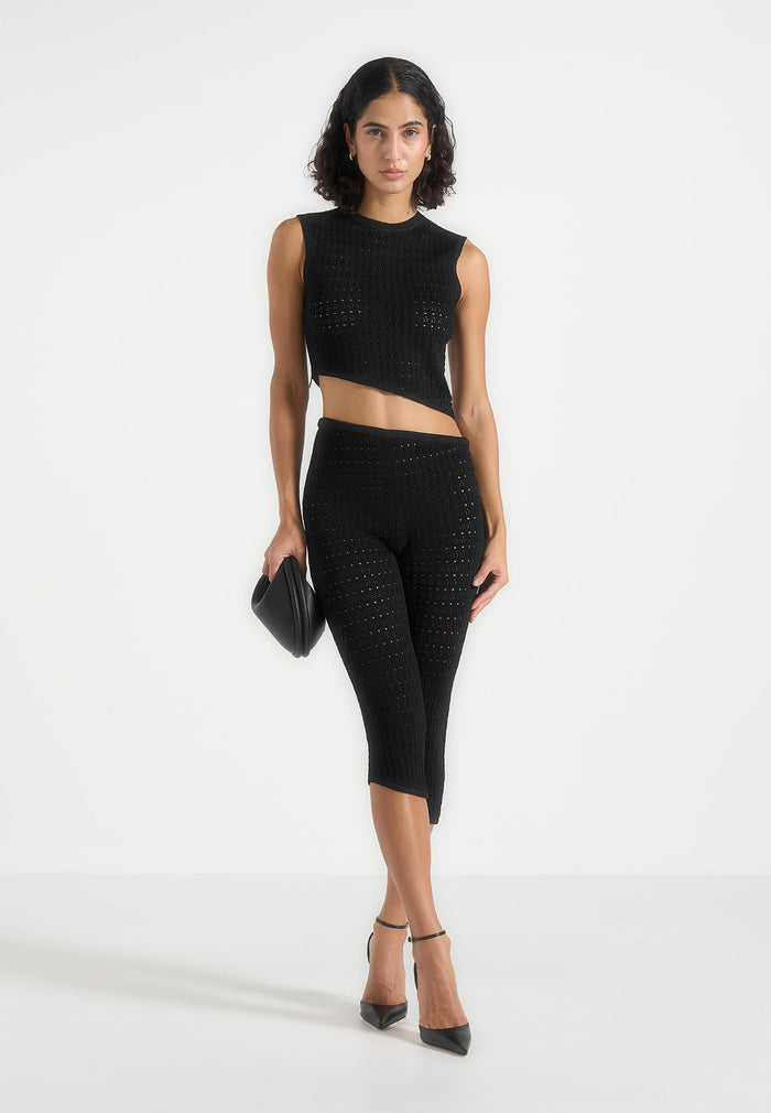 kelsey-pointelle-asymmetric-top-black