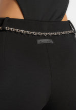 una-capri-leggings-with-chain-black