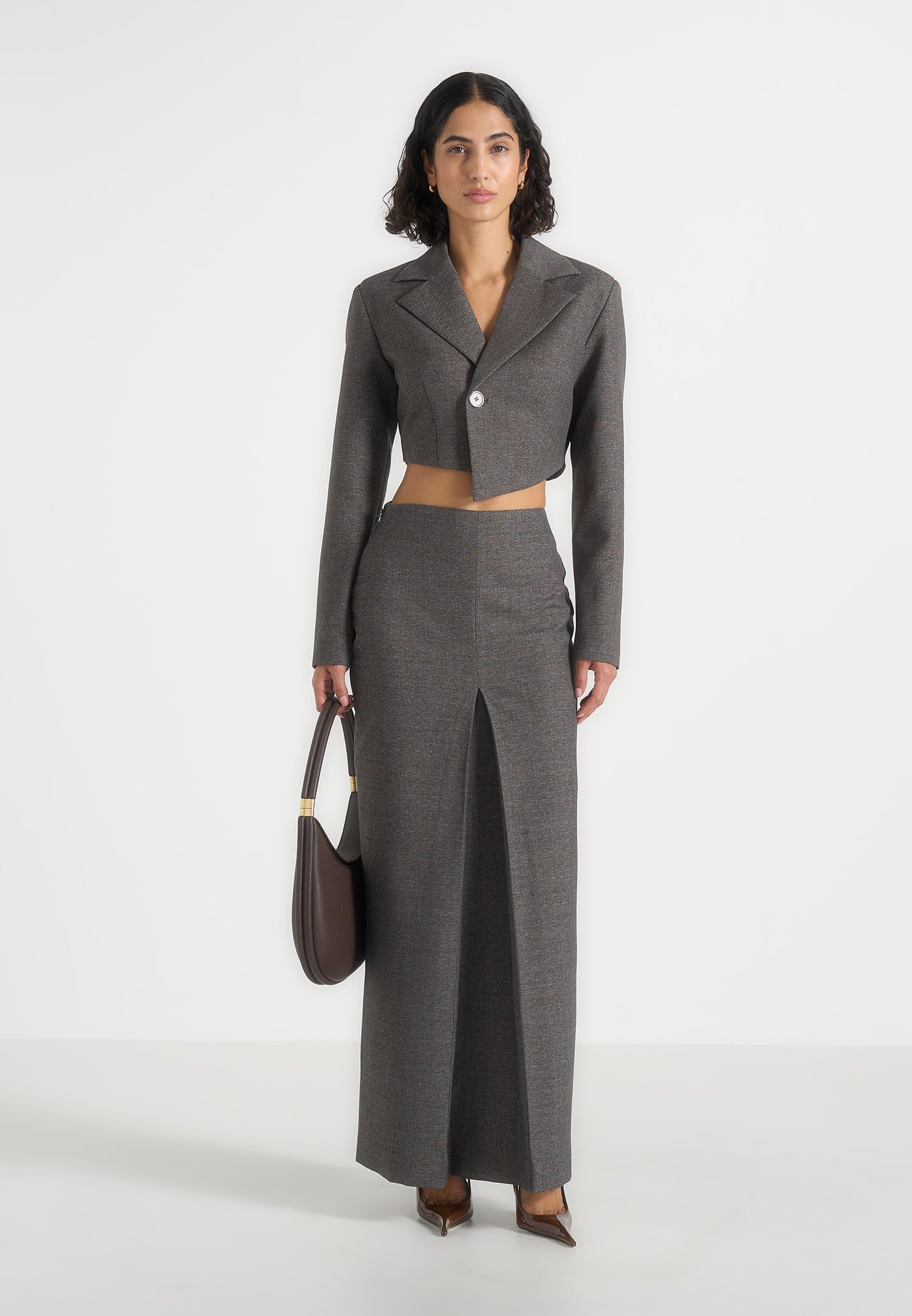 regine-tailored-box-pleat-maxi-skirt-marl-grey