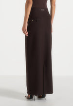 regine-tailored-box-pleat-maxi-skirt-brown