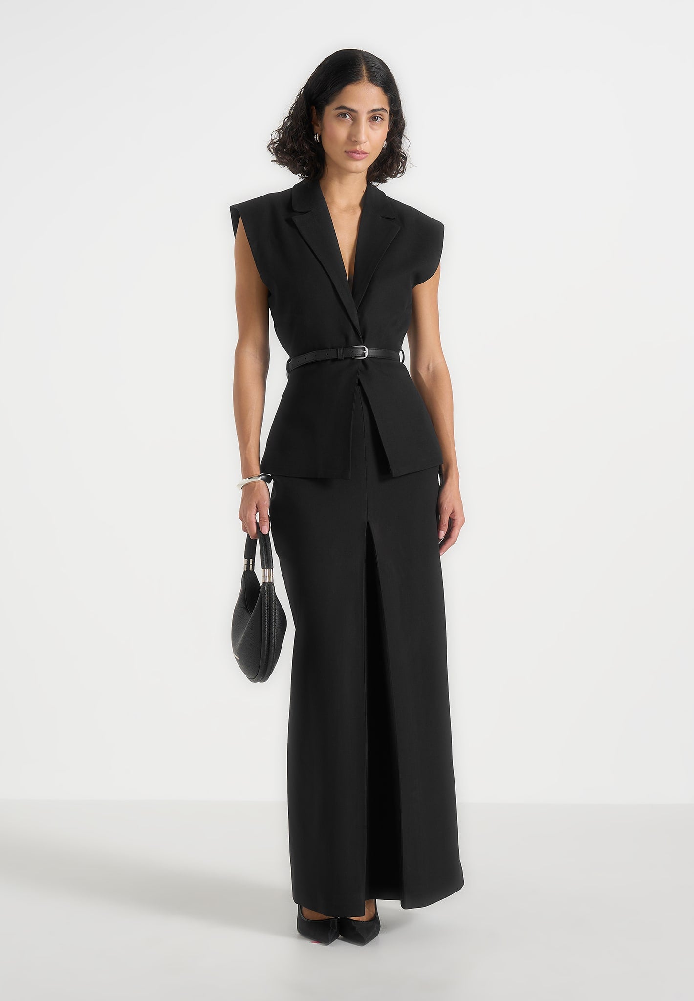 regine-tailored-box-pleat-maxi-skirt-black 
