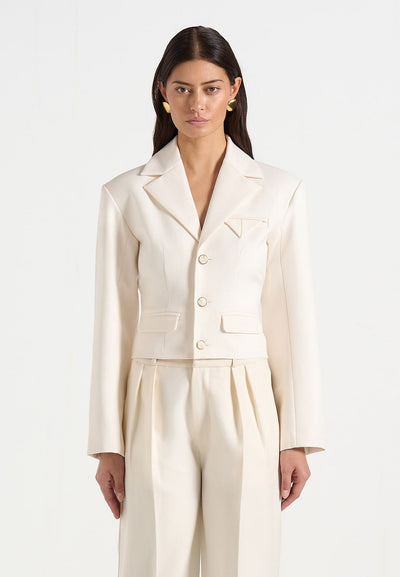 prisca-tailored-cropped-blazer-cream