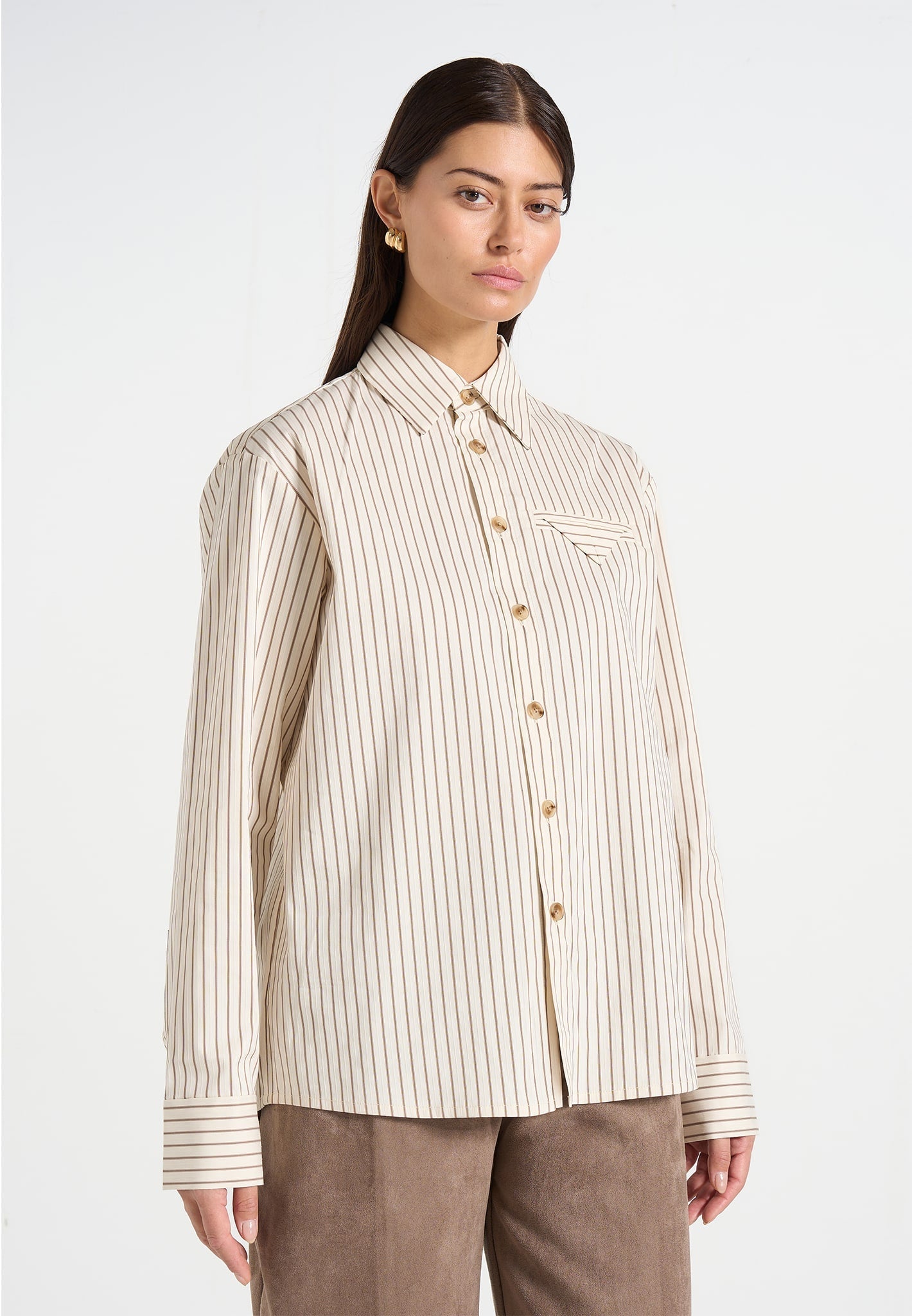 ronnie-unisex-pinstripe-long-sleeve-shirt-beige