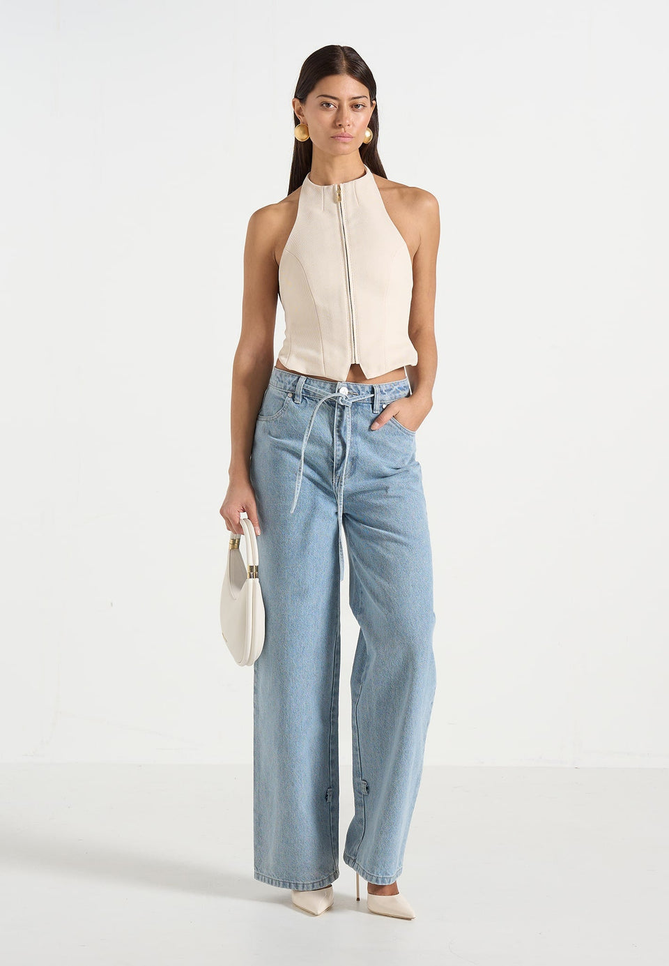 claudette-twill-halterneck-backless-top-cream