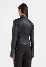 sonia-leather-cinch-shirt-black