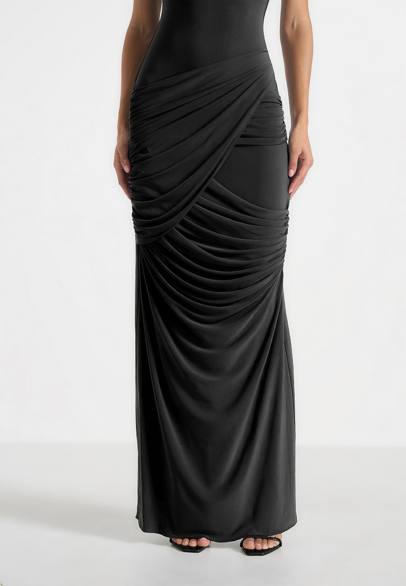 brigitte-v-neck-drape-maxi-dress