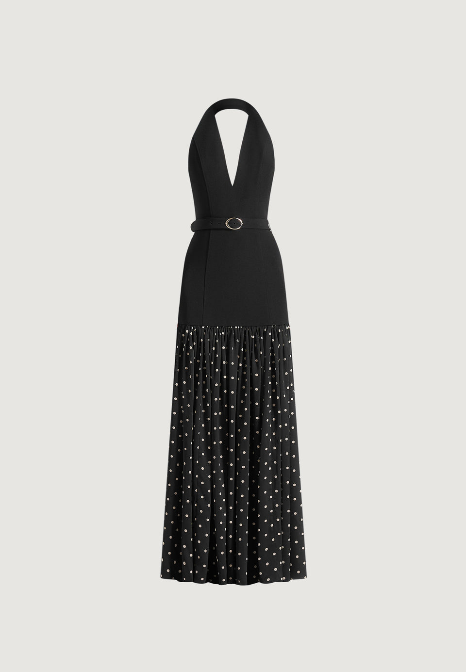 deborah-halter-maxi-dress-with-waist-detail-black-white