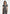 Yolanda - Tailored Peplum Waistcoat - Grey Speckle