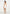 Valeska - Satin Corset Lace Sash Mini Dress - White