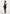 Martine - Pointelle Knit Bardot Jumpsuit with Belt - Black