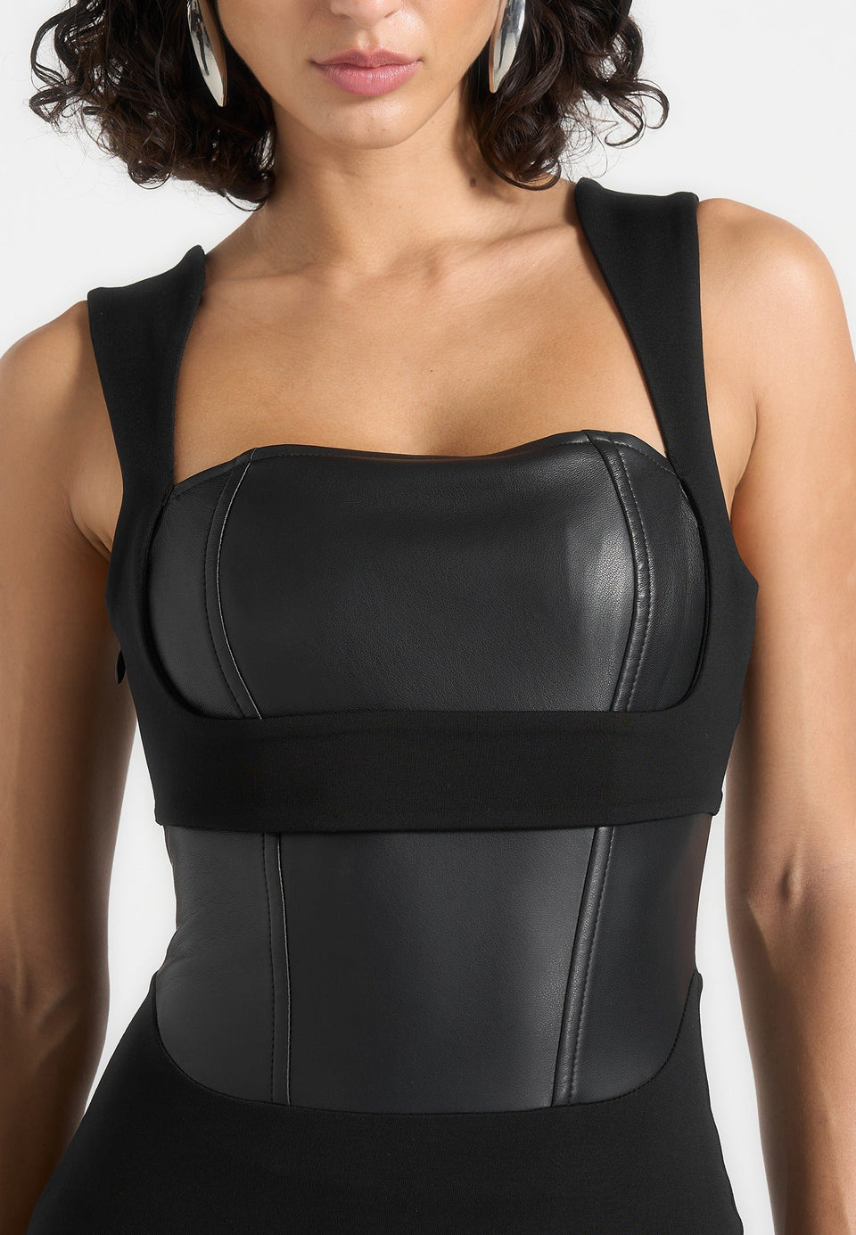 layered-corset-mini-dress-black