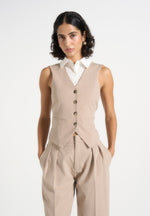 irene-collar-detail-cinched-waistcoat-beige-white