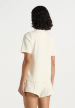 TS002 - Short Sleeve Cotton T-Shirt - Pale Yellow