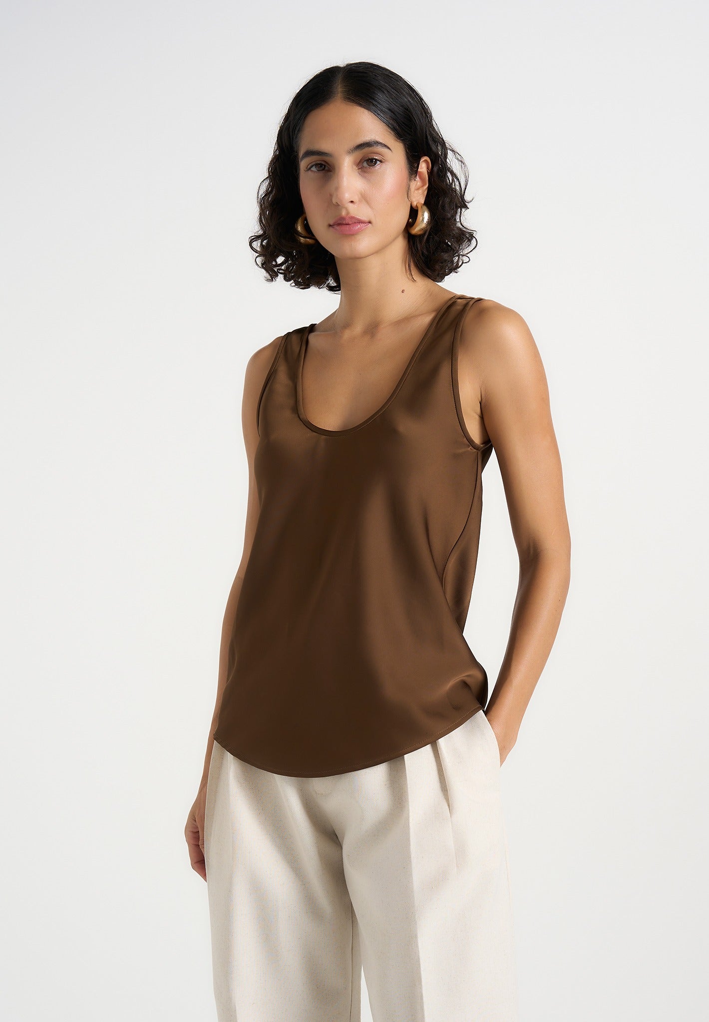mathilda-satin-scoop-neck-open-back-vest-brown 