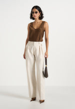 mathilda-satin-scoop-neck-open-back-vest-brown