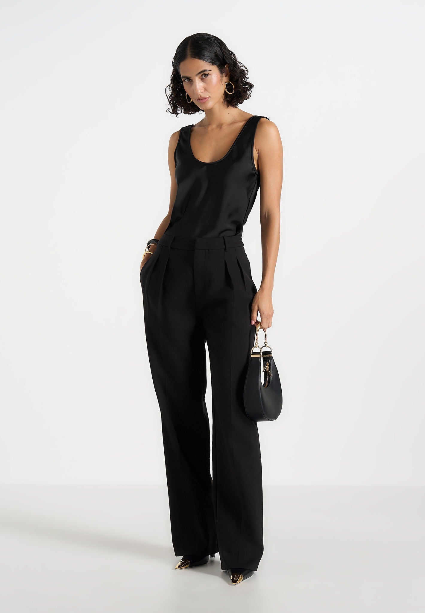 mathilda-satin-scoop-neck-open-back-vest-black 
