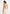 Ava - Halterneck Embellished Corset Gathered Maxi Dress - Cream