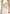 Ava - Halterneck Embellished Corset Gathered Maxi Dress - Cream