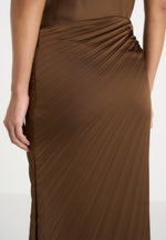 fiona-satin-fan-pleat-maxi-skirt-brown