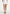 SH002 - Gathered Waist Cotton Shorts - White