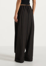 ivanna-elasticated-wide-leg-striped-cotton-trousers-black-brown